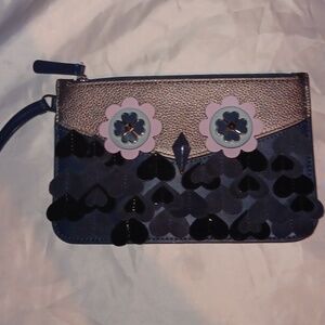 KATE SPADE EUC OWL WRISTLET OR ACCESSORY BAG